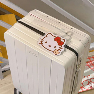 行李吊牌 行李牌 行李箱掛牌防丟hellokitty卡通KT貓凱蒂貓旅行箱揹包登機託運吊牌