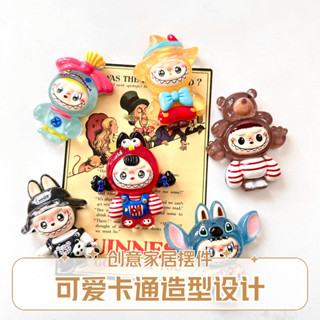 【24小時出貨】 卡通夜光拉布布冰箱貼 立體裝飾磁力貼 樹脂配件 可愛磁鐵貼 手機殼磁鐵 辦公室磁鐵 可貼白板 居家佈置