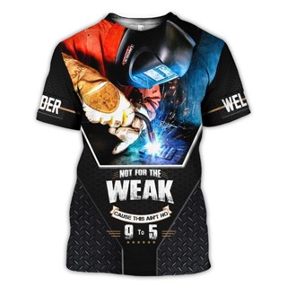 Love Welder 3D 全印花衣服 KA0006 3D T 恤