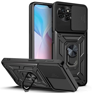 CASE ITEL S23 S23 PLUS 滑動 IRING 手機殼旋轉立式手機修身手機殼全新