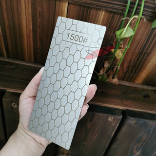🔥臺灣出貨 金剛石磨刀片 蜂巢式設計 具防滑墊 磨刀器 砥石 金剛砂磨片 廚房金剛石磨刀器 金剛砂單面磨刀石 蜂窩型