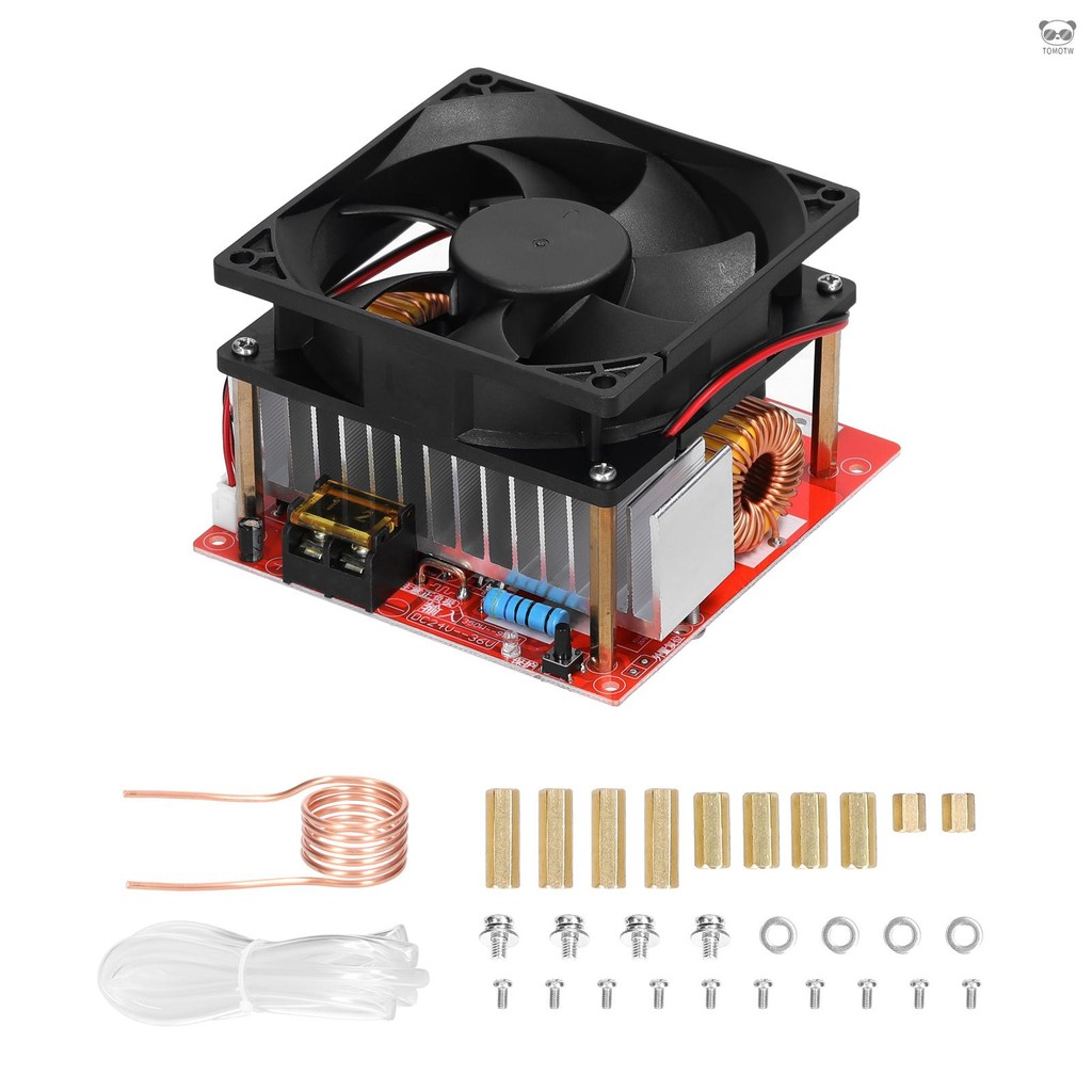 1000W ZVS感應加熱板套件 加熱器+銅管 24-36V
