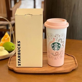 美式杯子保溫杯吸管水杯高顏值不鏽鋼咖啡杯/vxzz