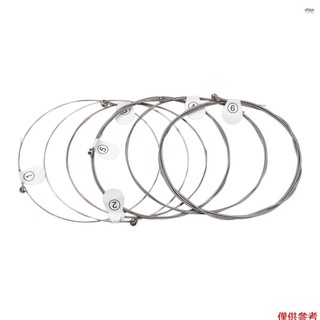全新電吉他弦六角合金線鎳纏繞明亮耐腐蝕 6 弦套裝 (.009-.042) 超輕特價