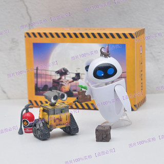 ★兒童玩具模型上新★機器人總動員 瓦力Wall-E 伊娃EVE 關節可動創意玩具手辦擺件模型
