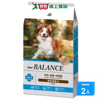 博朗氏-成齡犬狗糧1.8KG【兩入組】【愛買】