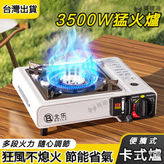 【萬裡通科技】3.5KW 便攜式戶外卡式爐 瓦斯爐 卡式瓦斯爐 露營瓦斯爐 行動瓦斯爐 露營卡式爐 防風卡式爐 登山爐