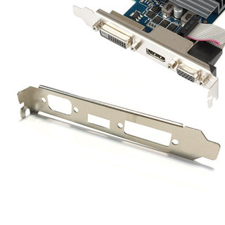 全高清支架D-Sub DVI HDMI VGA Fr AMD R7 240 Nvidia GeForce 210顯示卡擋片