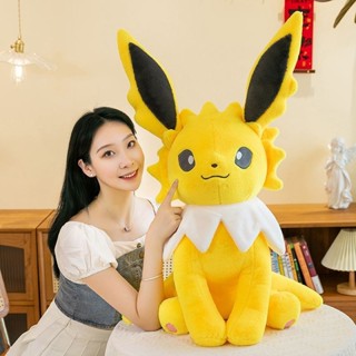 【48H速發】寶可夢雷伊布玩偶寵物小精靈毛絨公仔神奇寶貝毛絨玩具送兒童生日禮物