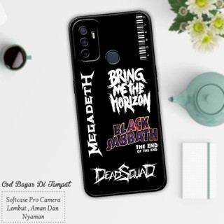優質矽膠全保護殼 OPPO A53 A33 2020 時尚 ACDC ROCK 系列軟殼 Pro 相機外殼 Hp 軟殼