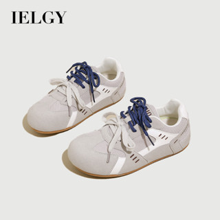 IELGY 復古軟底百搭網面運動鞋女款輕便運動休閒