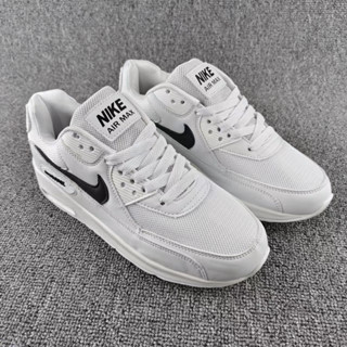 現貨女鞋 Air Max 90 真皮男女男士運動鞋跑步鞋戶外運動鞋低幫氣墊鞋 6TTG