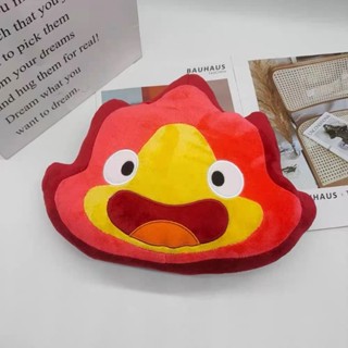 醒醒❣哈爾的移動城堡Calcifer plush卡西法火惡魔公仔玩偶抱枕毛絨玩具