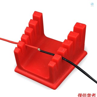 焊接工作臺矽膠線夾支架ABS線夾支架多功能30-12AW電線固定夾主機板焊接修復工具