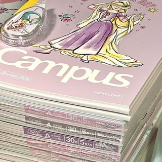 新品現貨國譽迪士尼公主聯名無線膠裝本裝訂本B5筆記本campus記事本20250609