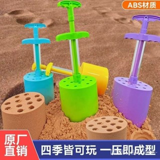 🔥精選優品🛒新品雪球夾兒童模擬雪球夾手動手壓式太空沙模具玩雪玩沙戶外玩具