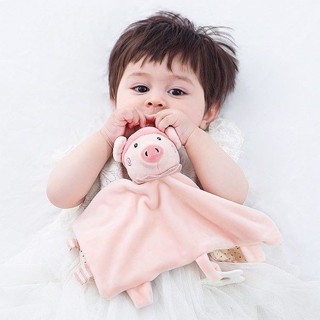 嬰兒安撫巾睡眠手偶玩具0-3歲可入口娃娃布偶啃咬奶嘴牙膠 陪睡仔CC250605