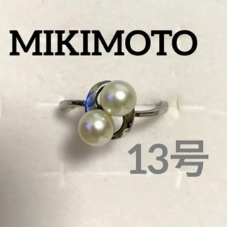 Mikimoto 戒指 銀 珍珠 Akoya mercari 日本直送 二手