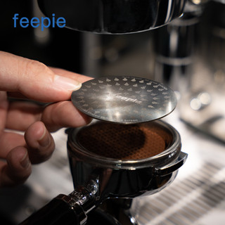 【咖啡器具配件】feepie啡派水滴二次分水網意式咖啡機手柄金屬濾網燒結片均勻萃取