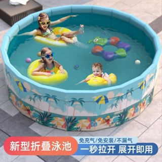 免費充氣兒童泳池室內嬰兒玩具沙池兒童泳池戶外泳池非充氣折疊兒童家用淋浴池室內20250523