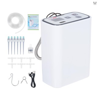 WD-01FS可調滴箭版6盆 自動澆花器 盆栽定時澆水 花園陽臺滴灌噴淋系統 內建3.7V 1800mah電池