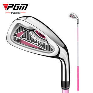 PGM 7 Irons 高爾夫球桿男孩初學者練習桿類升級表面和高彈性運動桿 JRTiG003