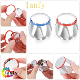 LANFY水龍頭噴頭紅色+藍色高品質洗臉盆套件水槽冷熱廚房配件