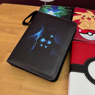 卡冊 a4卡冊 卡冊 單格 PTCG寶可夢簡中卡片卡冊加傲樂盤4格9格PU活頁拉鍊收集冊收納包