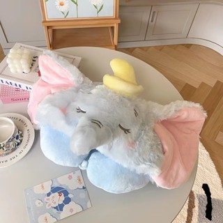 現貨×護頸枕× 可愛小飛象美樂蒂卡通連帽 U型枕 護頸枕旅行飛機枕頸椎枕午睡枕頭