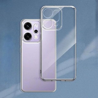適用於 Reno 14 Pro 5G 透明手機殼適用於 Oppo Reno14 14Pro 相機保護超薄軟 TPU 透明