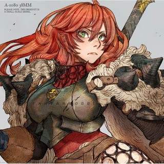 【台灣出貨】38mm Beauty Soldier 女神係列 樹脂兵人(原特白模) A-1080
