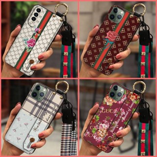 Wiko T50 軟殼矽膠時尚設計防震環支架腕帶腕帶掛繩手機支架防震耐用奢華防汙保護手機殼