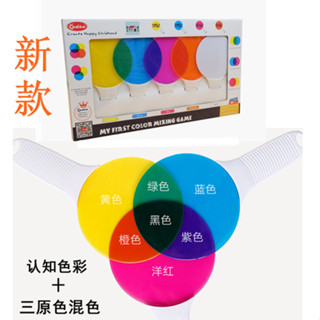 購滿199出貨⚡可開發票⚡彩色手持透光過濾板片 幼兒園玩具 科學實驗 兒童顏色認知光的三原色