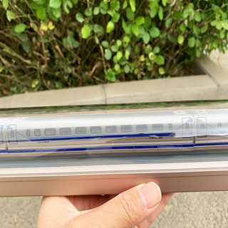 【高品質】1:87 160 復興號CF600-0001時速600公里高速磁浮列車模擬模型擺件速發
