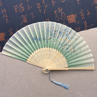 扇子古風國潮摺扇漢服女旂袍舞蹈跳舞兒童學生夏日隨身小扇中國風 CXED
