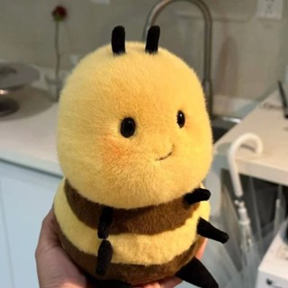 可愛小蜜蜂幼崽毛絨玩具公仔玩偶床上兒童生日禮物6.6