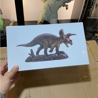 ★兒童玩具模型上新★pnso恐龍大王 三角龍 多利 模擬動物模型玩具 侏羅紀三角龍