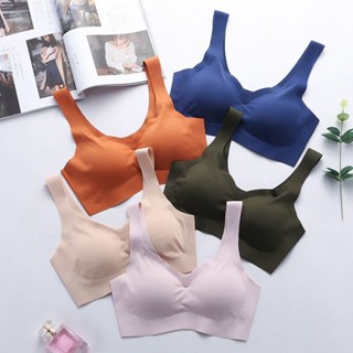 優選精品#安心四代無痕內衣女睡眠背心胸罩大碼無鋼圈聚攏美背運動文胸6DAILY