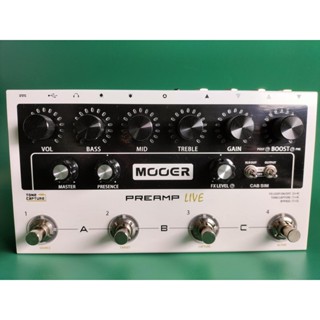 MOOER PREAMP LIVE 多功能效果器 【direct from Japan】
