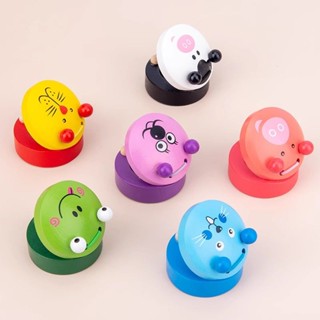 新品現貨木質動物響板打擊樂器兒童卡通拍打板音樂益智玩具嬰兒寶寶早教20250611