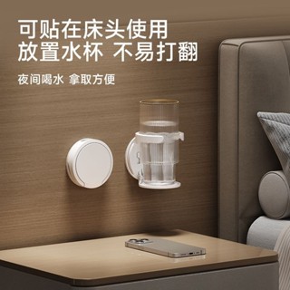 臺灣熱賣日本杯架可折疊辦公桌櫃門免打孔咖啡置物架家用宿舍壁掛式水杯架