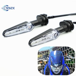 適用於YAMAHA MT07 MT03 125 MT09機車改裝指示燈LED轉向燈轉燈