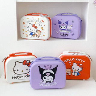 三麗鷗Hello Kitty凱蒂貓美樂蒂收納箱 mini行李箱萌