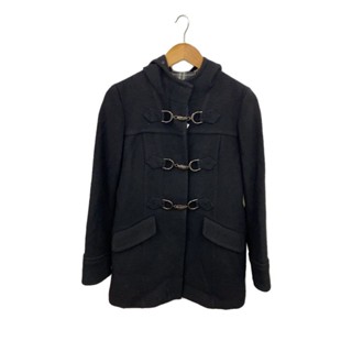 Burberry 博柏利 外套 海軍大衣 Blue Label 羊毛 黑色 藍色 日本直送 二手