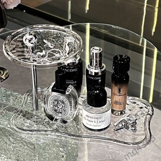 【臺灣熱賣】高顏值 化妝品置物架 梳妝檯 浴室護膚品香水口紅桌面 玄關鑰匙 收納盒