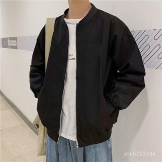 男士薄款工裝夾克韓版潮流2020新款潮牌外套休閒寬鬆棒球服上衣 BSIU