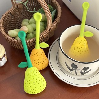 新品#食品級創意草莓可愛鬆果茶器矽膠茶漏泡茶器神器懶人茶葉過濾器