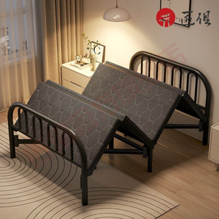 【匠俱】折疊床 單人床 單人折疊床架 午睡床 家用簡易床 雙人床 1米2折疊床 出租房簡易床架 鐵床 午休床