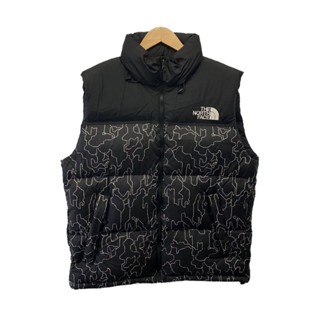 THE NORTH FACE 羽絨背心新穎新款西裝背心 _ 新穎新婚紗背心 XL 尼龍黑 日本直送 二手