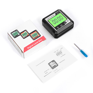 Winn 數字水平角度計電子量角器傾角儀帶磁性底座 LCD 精密水平儀測角儀